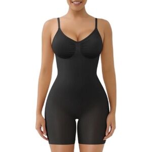 Women's Built in Bra Tummy Control Full Body Shapewear